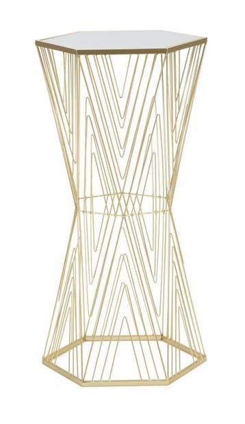 TELEFOONHOUDER LIJNEN 6 CM 40X35X80, Huis en Inrichting, Tafels | Sidetables, Ophalen of Verzenden, Nieuw