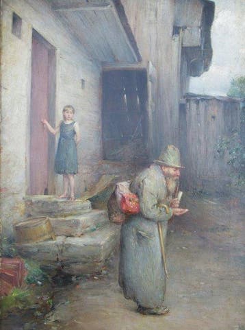 Heinrich Nernst (1880-1913) - zu wenig - Ein Landstreicher