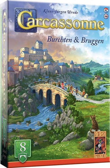 Carcassonne - Burchten & Bruggen Uitbreiding #8 (2025) | 999, Hobby en Vrije tijd, Gezelschapsspellen | Bordspellen, Verzenden