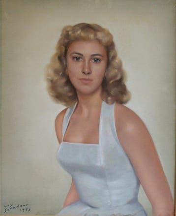 Guy Séradou (1922-2007) - Portrait of a lady