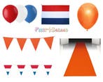 Koningsdag Versiering - Oranje Feestartikelen en Decoratie, Ophalen of Verzenden, Nieuw