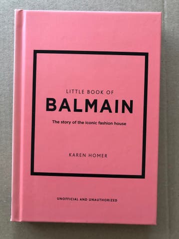 Modehuis Balmain - Geschiedenis / Ontwerpen - ENGELS NIEUW, Ophalen of Verzenden, Nieuw