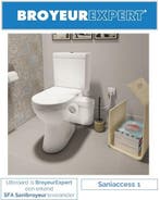 Sanibroyeur Saniaccess 1 fecaliënvermaler, Ophalen of Verzenden, Nieuw, Toilet