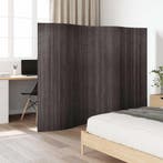 vidaXL Kamerscherm breedte 250 cm hoogte 165 cm bamboe grijs, Verzenden, Nieuw
