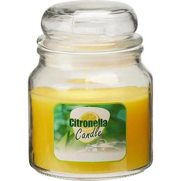 Citronella kaars | Gardalux | Ø10 x 13 cm (Glas, Met deksel), Verzenden, Nieuw