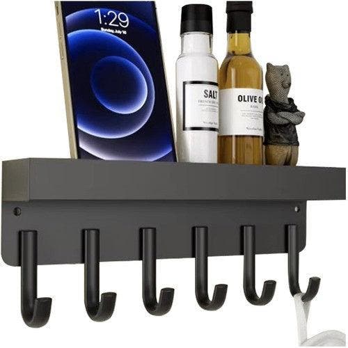 Ruhhy Wandhanger Zwart – Magnetische Sleutelhanger &, Huis en Inrichting, Woonaccessoires | Overige, Ophalen of Verzenden