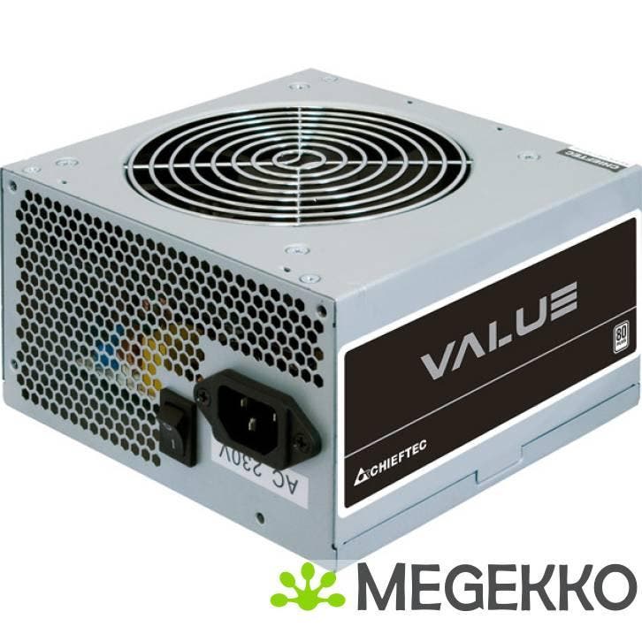 Chieftec APB-500B8 500 W 80 Plus White, Computers en Software, Interne voedingen, Nieuw, Verzenden