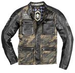 HolyFreedom Quattro Camo Zwart Leren/Textiele Motorjas, Motoren, Jas | textiel, HolyFreedom, Nieuw met kaartje, Heren