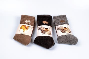Wollen Sokken | 100% Jak wol uit Mongolië/ yak/ sokkenwol, Ophalen of Verzenden, Nieuw