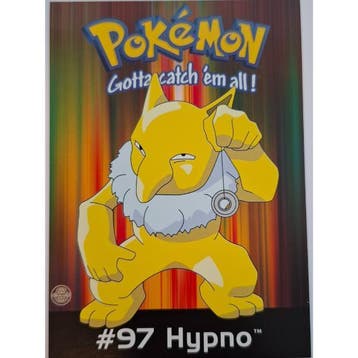 Pokemon Postcard Hypno, Ophalen of Verzenden, Nieuw