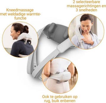 Medisana NM 990 - Nek, schouder & rug massage - Draadloos, Verzenden, Nieuw