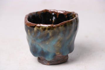 Kosaian kiln, Hagi - Yamane Seigan - Beker - Keramiek -