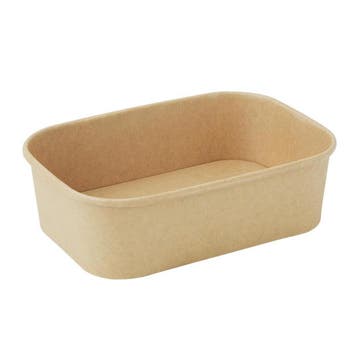 Fiesta Recyclebare Rechthoekige Voedselcontainers 650ml, Huis en Inrichting, Verzenden, Nieuw