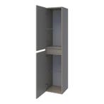 Brauer Joy - Hoge Kast - 160 cm - 2 Deuren - Greeploos -, Ophalen of Verzenden, Nieuw
