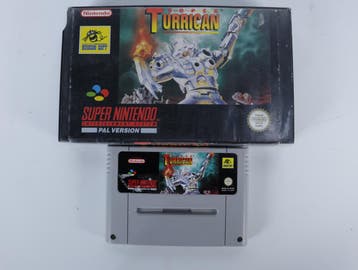 SNES - Super Turrican - Plastic Boxed, Spelcomputers en Games, Games | Nintendo Super NES, Ophalen of Verzenden, Nieuw