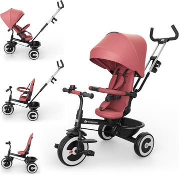 Kinderfiets met duwstang - 9m tot 5j | Laatste Stuk!, Ophalen of Verzenden, Nieuw, Viking Choice, Verstelbare zitting