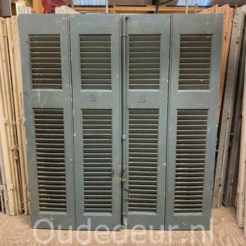 Louvre deuren en shutters, Ophalen, Gebruikt