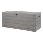 Toomax Dolomiti opbergbox 640 liter - warm grijs, Tuin en Terras, Verzenden, Nieuw