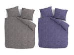 Cotton Rich Collection Dekbedovertrek - Linnen-Look - Blauw, Huis en Inrichting, Slaapkamer | Beddengoed, Verzenden, Nieuw