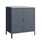 Kast Bolognano voor buiten 92x80x50 cm donkergrijs mat casa., Tuin en Terras, Tuinsets en Loungesets, Verzenden, Nieuw