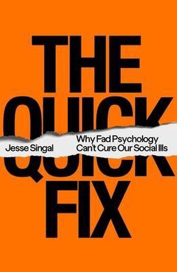 The Quick Fix - Jesse Singal 9780374239800, Verzenden, Gelezen, Jesse Singal