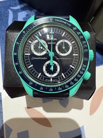 Omega x Swatch - MoonSwatch - Mission on Earth - Zonder, Nieuw