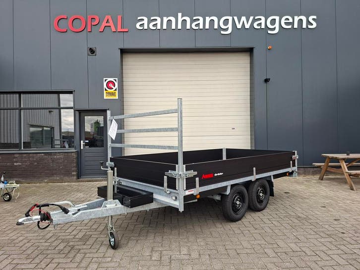 Voorraad-ACTIE: Anssems PSX2000.325x178 Go-Getter plateau, Auto diversen, Aanhangers en Bagagewagens, Nieuw, Ophalen