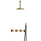 Hotbath Cobber - CW7067 - Inbouw Regendoucheset - Geborsteld, Doe-het-zelf en Verbouw, Ophalen of Verzenden, Nieuw
