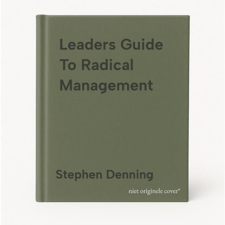 Leaders Guide To Radical Management - Stephen Denning, Boeken, Taal | Engels, Zo goed als nieuw, Verzenden