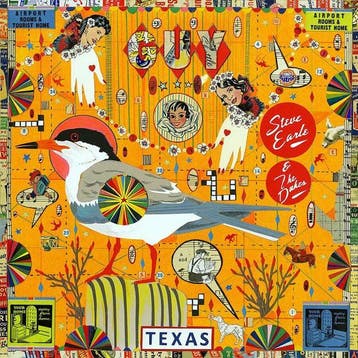 Steve Earle &amp; The Dukes - Guy, Ophalen of Verzenden, Gebruikt