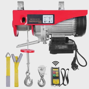 Elektrische Takel 400-1000kg met Draadloze Afstandsbediening