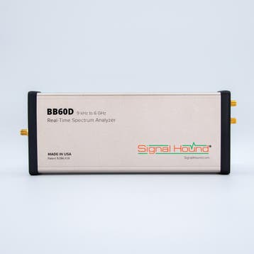 Signal Hound BB60D Real Time Spectrum Analyzer tot 6 GHz, Verzenden, Nieuw, Elektriciteit