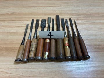 Werkgereedschap - Set van 11 beitels4-11