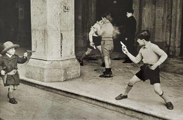 Robert Doisneau - Rome 1951 - Robert Doisneau - tirage de