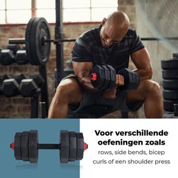 Umbro Gewichten Set met Dumbells – Dumbbell Set incl., Ophalen of Verzenden, Nieuw