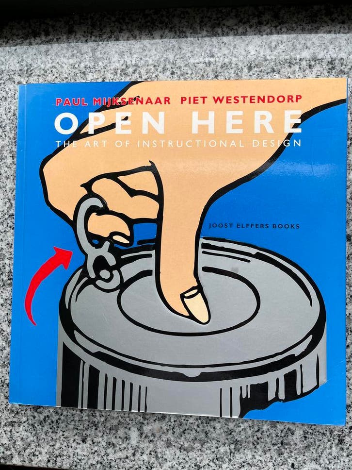 Open here, Boeken, Kunst en Cultuur | Beeldend, Overige onderwerpen, Gelezen, Verzenden