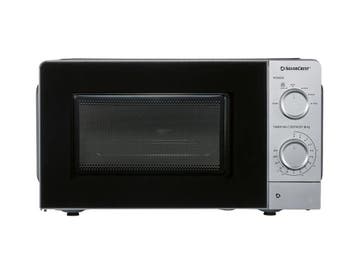 Magnetron - Vrijstaand - 700W - 20 liter - Zilver - SILVERCR, Verzenden, Zo goed als nieuw
