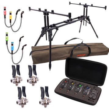 Ultimate Rod Pod Set - 4 hengels, Verzenden, Nieuw