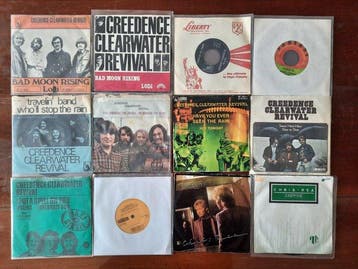 Creedence Clearwater Revival, Chris Rea - 12 x singles most, Nieuw in verpakking