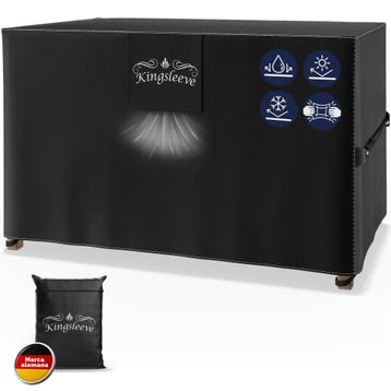 Dekzeil antraciet 125x125x74cm 9100mm waterkolom, Verzenden, Nieuw