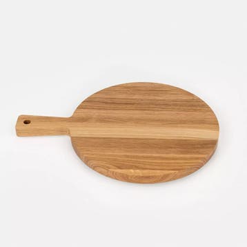 HOCHO Snijplank met Handvat – Eikenhout – 395x290x20 mm, Ophalen of Verzenden, Nieuw