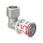 Uponor S-Press Plus perskoppeling 3/4 buitendraad x Ø25 kni, Verzenden, Nieuw