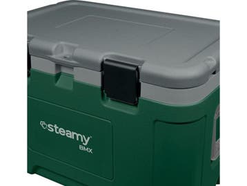 Steamy BMX 50 - Koelbox 50 Liter - Robuust - Groen, Verzenden, Zo goed als nieuw