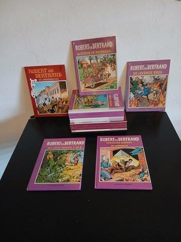 Robert en Bertrand - 52 Album - Eerste Belgische editie -, Boeken, Nieuw