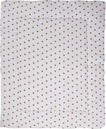 MamaLoes Hartjes Hydrofiel 80 x 100 cm Boxkleed, Kinderen en Baby's, Boxen, Verzenden, Nieuw