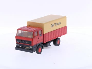 Schaal 1:50 Lion Car Nr.58 Daf 2800 enkelassige Bakwagen..., Hobby en Vrije tijd, Modelauto's | 1:50, Ophalen of Verzenden, Gebruikt