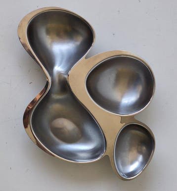 Alessi - Ron Arad - Schaal - Babyboop 4-sectie bakje - Staal