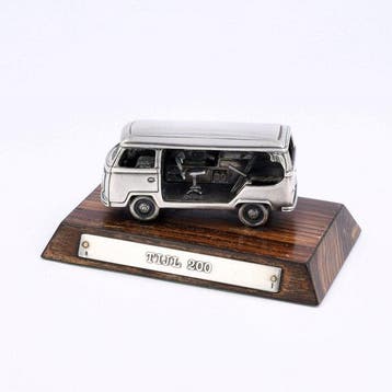 Koninklijke Begeer - Volkswagen spijlenbus - Beeldje - .835, Antiek en Kunst