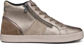 GEOX D BLOMIEE Dames Veterschoenen - TAUPE - Maat 39 (Mode), Verzenden, Nieuw
