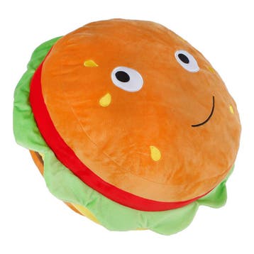 Hamburger pluche knuffel 48cm - zac van €19,99 voor €16,94, Ophalen of Verzenden, Nieuw